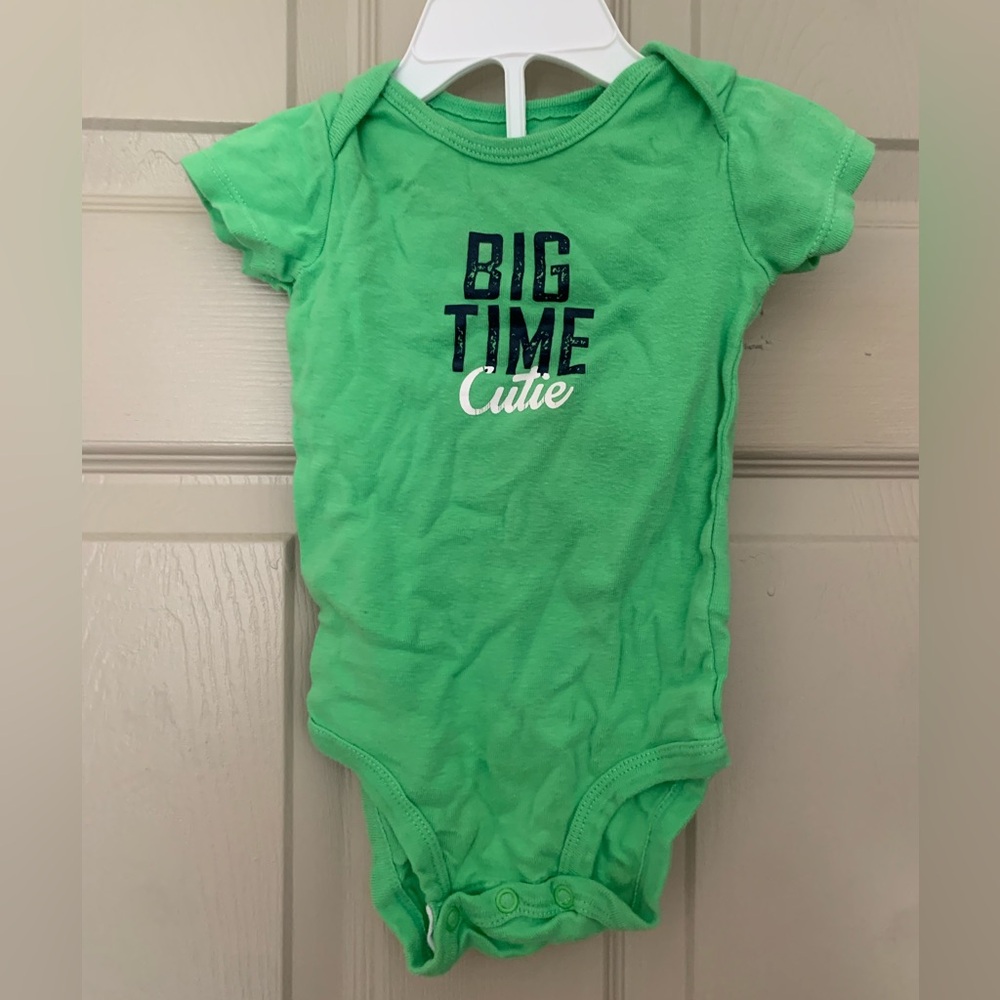 Big time cutie baby onesie